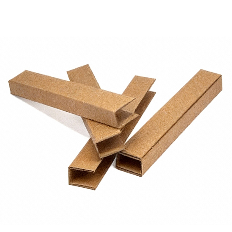 Protection d'angle en papier en forme de U pour emballage de tuyaux et d'articles cylindriques