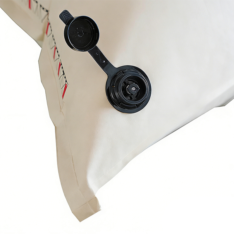 Sac de fardage en papier kraft certifié RoHS et recyclable avec double valve anti-tempête pour l'expédition